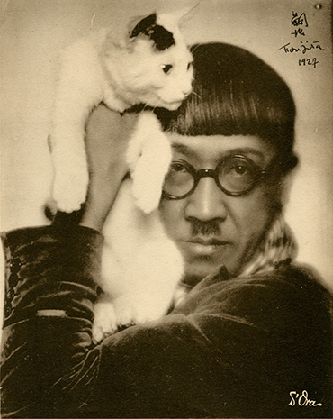  藤田嗣治 絵画と写真 