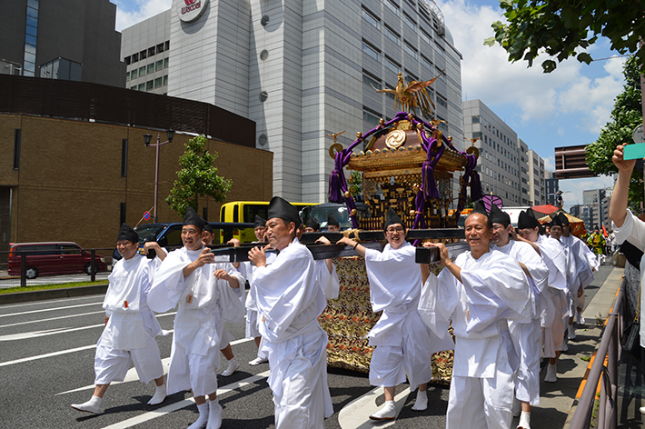 6年ぶりの開催！江戸の三大祭り、日枝神社の山王祭。都心を練り歩く