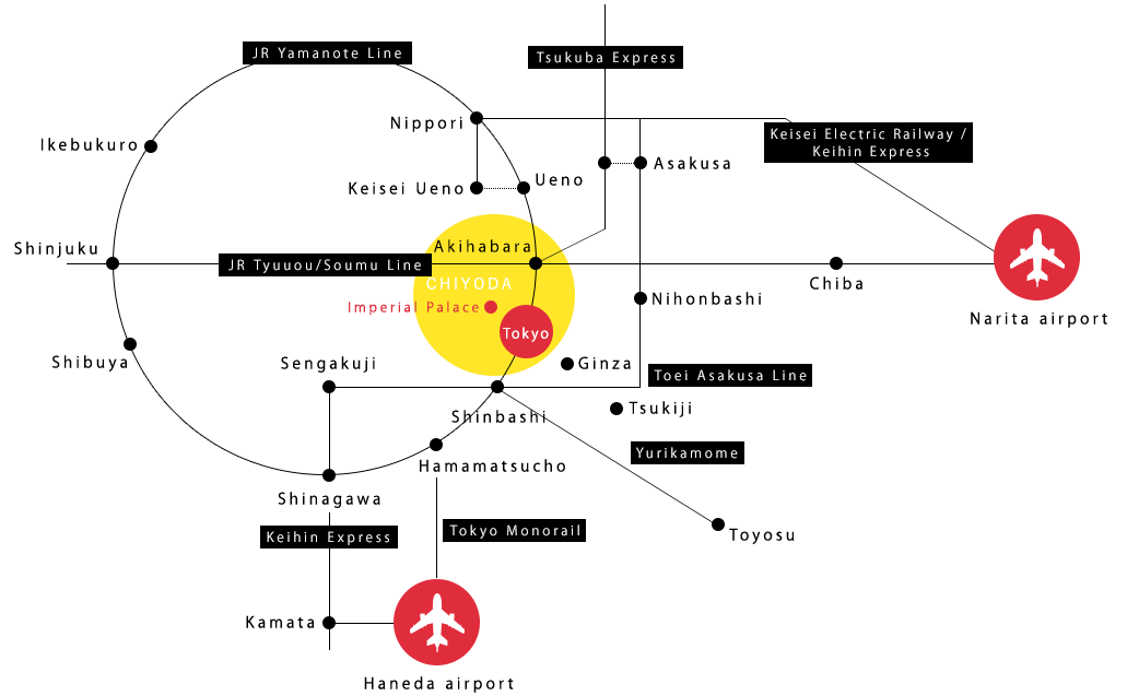Access To Chiyoda City Official Tourism Site Of Chiyoda Tokyo Visit 