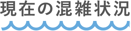 現在の混雑状況